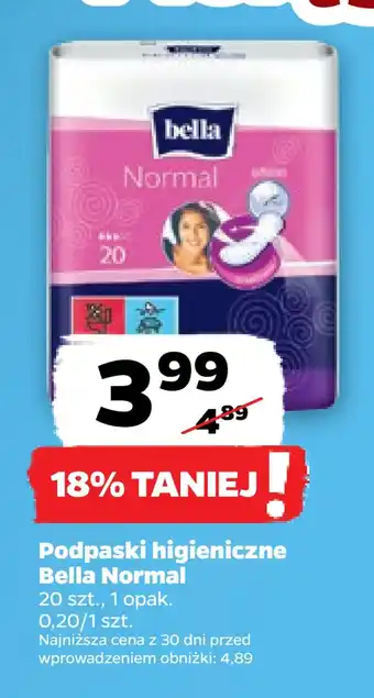 Netto Podpaski higieniczne bella normal oferta