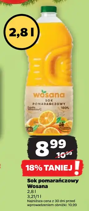 Netto Sok pomarańczowy wosana oferta