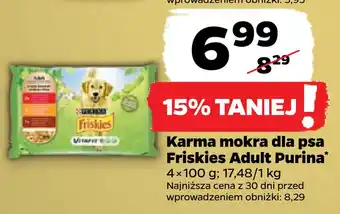 Netto Karma mokra dla psa friskies adult purina oferta