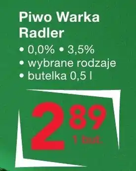 Odido Piwo Warka Radler wybrane rodzaje 500ml oferta