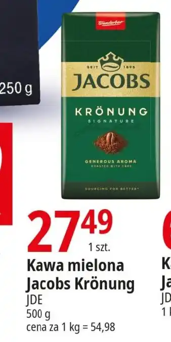 E.Leclerc Kawa mielona Jacobs Krönung 500 g oferta