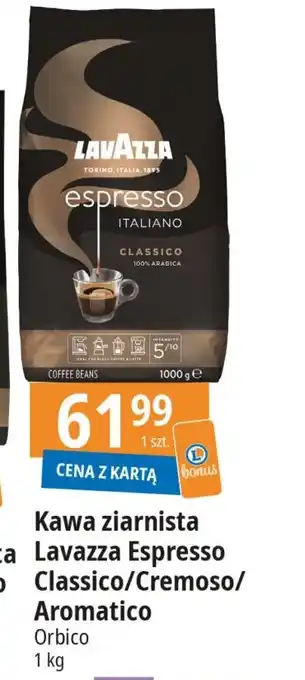 E.Leclerc Kawa ziarnista Lavazza Espresso Classico/Cremoso/ Aromatico 1 kg oferta