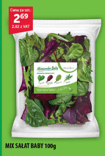 Eurocash Mix sałat Baby 100g oferta