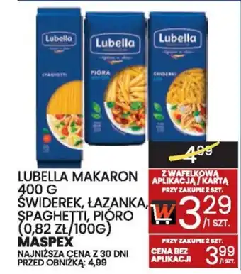 Wafelek LUBELLA MAKARON MASPEX 400 G oferta