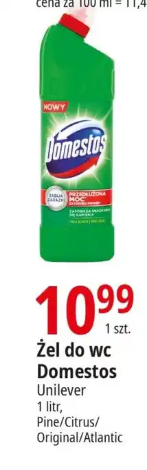 E.Leclerc Żel do wc Domestos Unilever 1l oferta