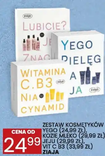 Wafelek ZESTAW KOSMETYKÓW YEGO ZIAJA oferta