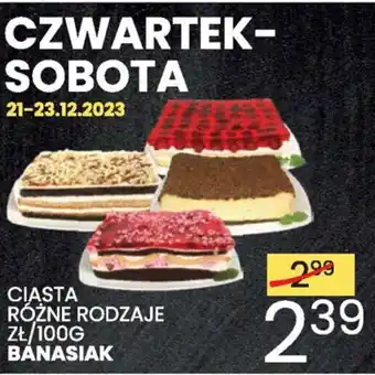 Wafelek CIASTA BANASIAK 100G oferta