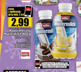 Topaz Napój mleczny Mullermilch 400 g oferta