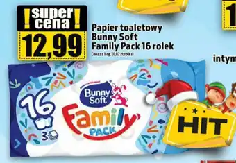 Topaz Papier toaletowy Bunny Soft Family Pack 16 rolek oferta