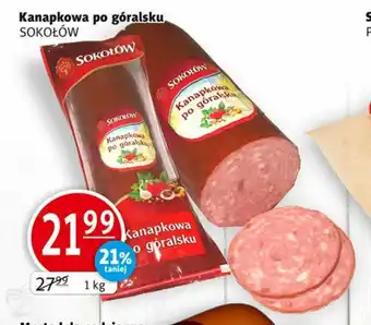 Prim Market Kanapkowa po góralsku SOKOŁÓW 1kg oferta