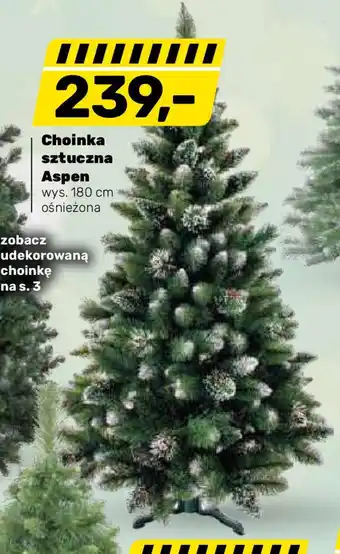 Bricomarche Choinka sztuczna Aspen 180 cm oferta