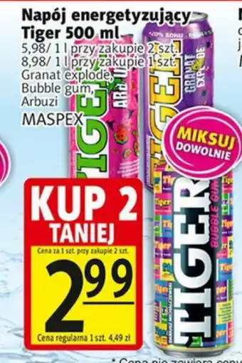 Prim Market Napój energetyzujący Tiger 500 ml oferta
