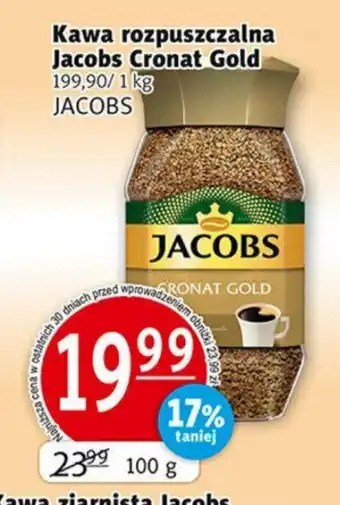 Prim Market Kawa rozpuszczalna Jacobs Cronat Gold 100g oferta