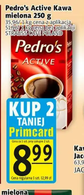 Prim Market Pedro's Active Kawa mielona 250 g oferta