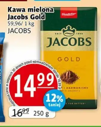 Prim Market Kawa mielona Jacobs Gold 250g oferta