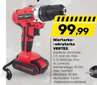 Bricomarche Wiertarko wkrętarka VERTEX oferta