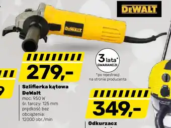 Bricomarche Szlifierka kątowa DeWalt oferta