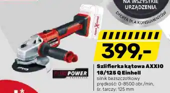 Bricomarche Szlifierka kątowa AXXIO 18/125 Q Einhell oferta