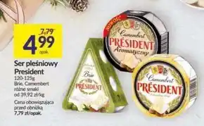 Społem Président ser camembert naturalny 120 g oferta