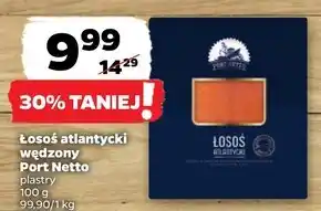 Netto Łosoś wędzony port netto oferta