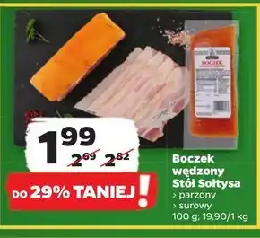 Netto Boczek wędzony stół sołtysa oferta