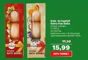 Netto Kule do kąpieli dairy fun oferta