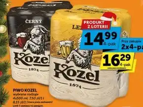 Euro Sklep Kozel ležák piwo jasne 2 l (4 x 0,5 l) oferta