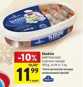 Intermarche Śledzie kapitan navi oferta
