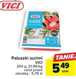 Carrefour Paluszki surimi vici oferta