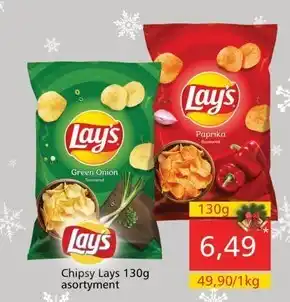 Społem Lay's zielona cebulka 130 g - chipsy ziemniaczane oferta