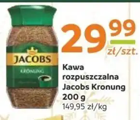 Społem Jacobs krönung kawa rozpuszczalna 200 g oferta