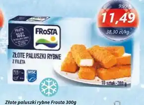 Społem Frosta złote paluszki rybne z fileta 300 g (10 sztuk) oferta