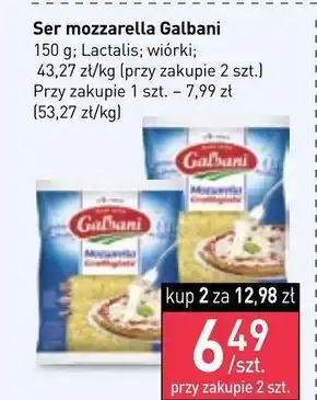 Stokrotka Market Galbani ser mozzarella wiórki 150 g oferta