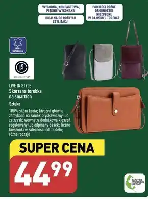 ALDI Torebka life in style oferta