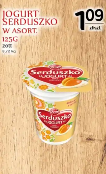 Robert JOGURT SERDUSZKO zott 125g oferta