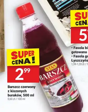 Twój Market Barszcz czerwony z kiszonych buraków 500 ml oferta