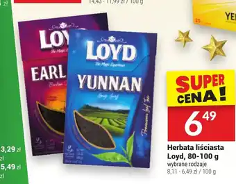 Twój Market Herbata liściasta Loyd 80-100 g oferta
