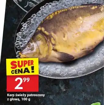 Karp świeży patroszony z głową 100 g