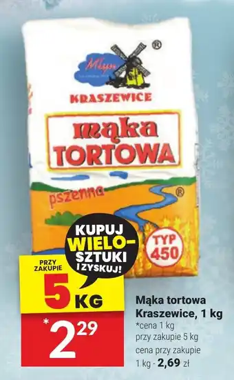 Twój Market Mąka tortowa Kraszewice 1 kg oferta