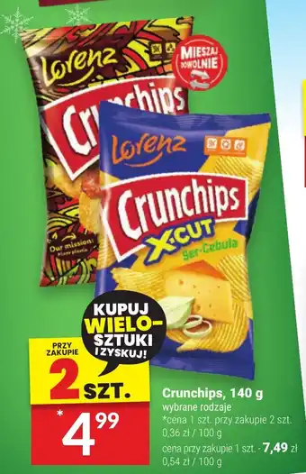 Twój Market Crunchips 140 g oferta