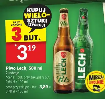 Twój Market Piwo Lech 500 ml oferta