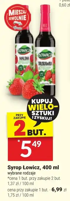 Twój Market Syrop Łowicz 400 ml oferta