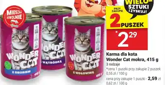 Twój Market Karma dla kota Wonder Cat mokra 415 g oferta