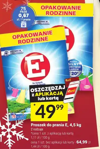 Twój Market Proszek do prania E 4,5 kg oferta
