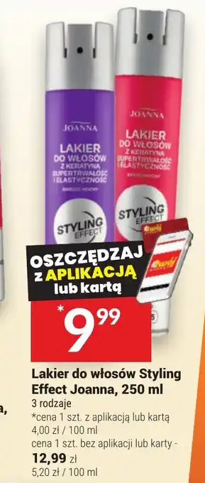 Lakier do włosów Styling Effect Joanna 250 ml