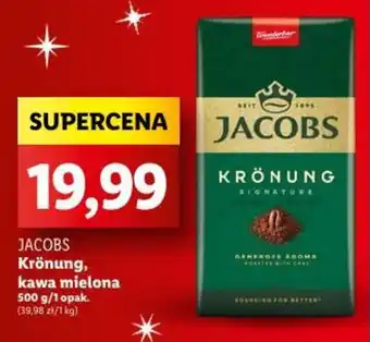 Lidl JACOBS Krönung, kawa mielona 500 g oferta