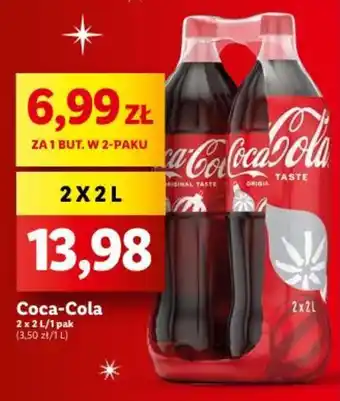 Lidl Coca Cola 2x2l oferta