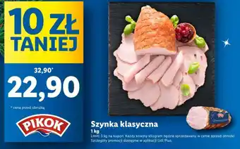 Lidl PIKOK Szynka klasyczna 1kg oferta