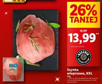 Lidl Szynka wieprzowa 1kg oferta