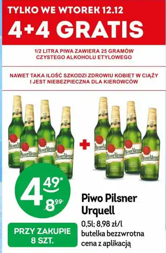 Żabka Piwo Pilsner Urquell 0,5l oferta